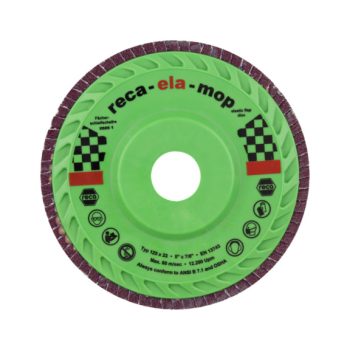 Lapiņu slīpēšanas disks metālam RECA Ela Mop, 125mm, G40