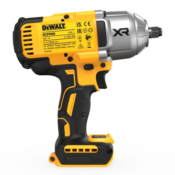 Akumulatora uzgriežņu atslēga DeWALT 18V/XR DCF900